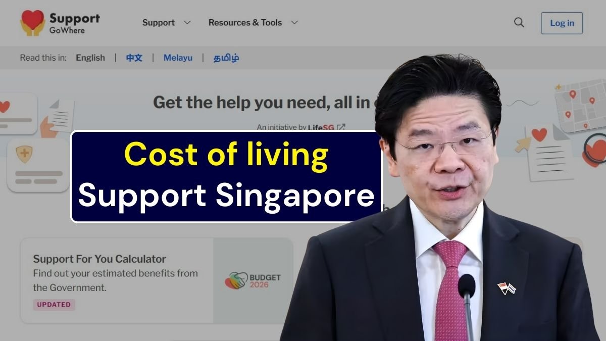 Cost of living Support Singapore